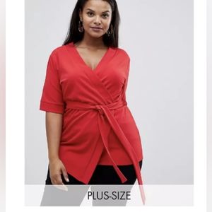 PRETTY LITTLE THING | wrap top